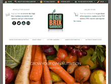 Tablet Screenshot of highbrixgardens.com